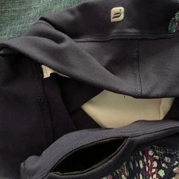 Fabletics sz XS Blue Workout Capris - Picture 4 of 6